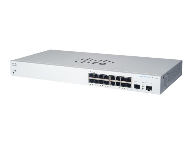 SWITCH CISCO CBS220 16P 4G POE