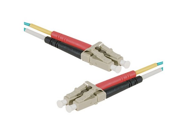 JARRETIERE OPTIQUE DUPLEX HD MULTI OM4 50/125 LC-UPC/LC-UPC, 2M