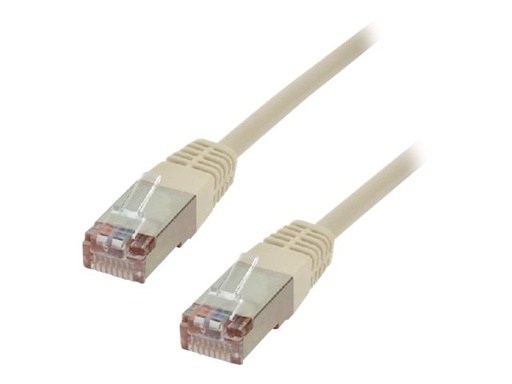 CORDON PATCH RJ45 FTP CAT5E ALU / CUIVRE 0,50 M