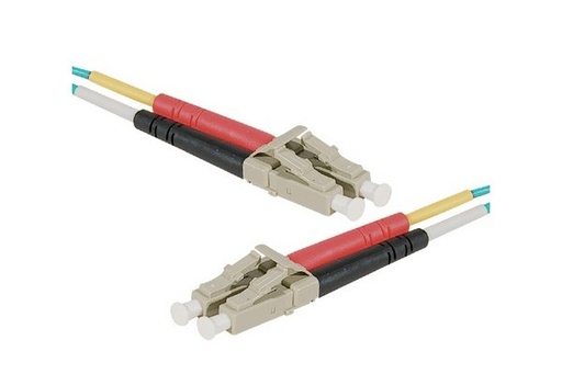 JARRETIERE OPTIQUE DUPLEX HD MULTI OM4 50/125 LC-UPC/LC-UPC, 2M