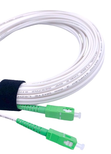 Jarretière Optique Simplex Monomode SC-APC à SC-APC, 5M